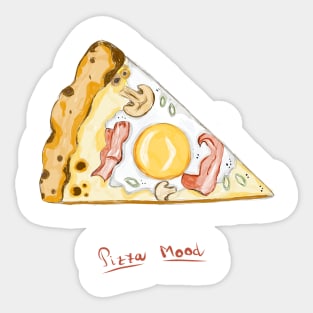 Pizza Mood Sticker